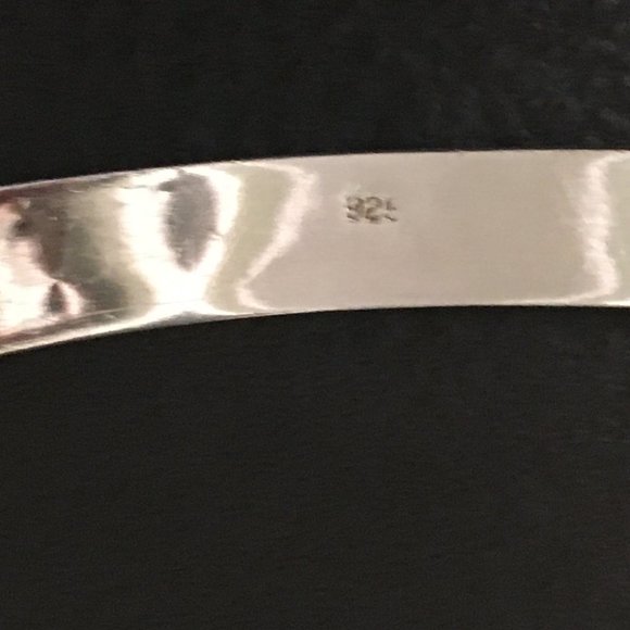 sterling silver bangle - Picture 3 of 5